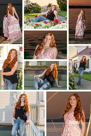 Light Brown & Beige Minimalist Girls Photo Collage (1)