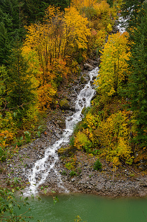 Waterfall along Hwy 20