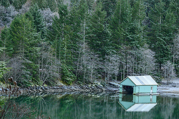 Boat House at Lake Diablo