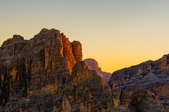 DSC_1771 Evening Light Dolomites, Italy 12x18 $95