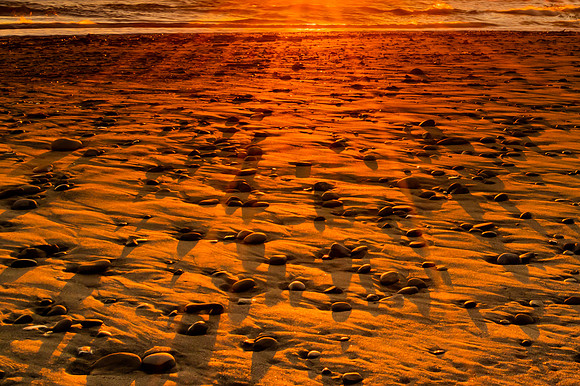 DSC_2556 Sunset on the Beach 12x18 $95