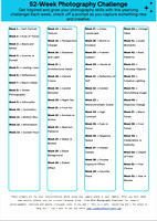 52 Week Photography Challenge