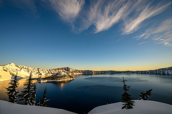 Crater Lake Morning 2